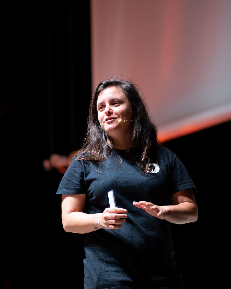 Marisa Carlos em palco